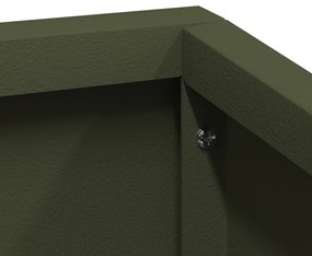 fém cserép Olívazöld Fém Közepes Egymásra rakható Fém cserép
