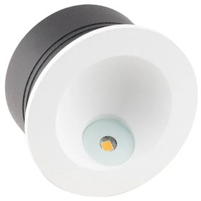 Maxlight TIME beépíthető lámpa, fehér, 3000 K, beépített LED, 140 lm, 1x2W, MAXLIGHT-H0074