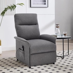 Catini ELYSIO elektromosan állítható relaxációs fotel, szürke