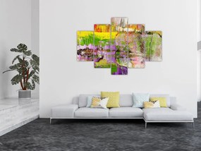 Absztrakció kép - festmény (150x105 cm)