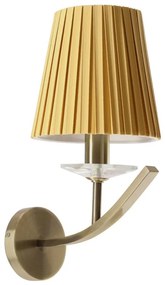 VITORIA fali lámpa 1xE14/40W/230V sárga/sárgaréz