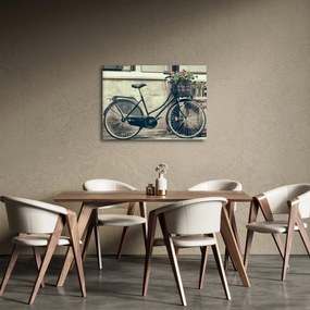 Kép - Vintage kör virágokkal (70x50 cm)