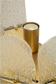 Aranyszínű üveg fali lámpa Gris – Mauro Ferretti