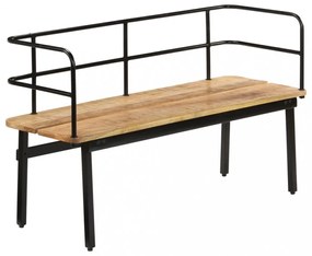 tömör mangófa pad 120 x 40 x 70 cm