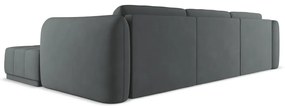 Sötétszürke sarokkanapé (jobb oldali) Hoku – Makamii