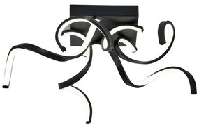 ZUMA LINE 20031CL-BK STELO Modern LED Mennyezeti Lámpa Fekete LED IP20