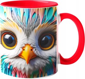 Látványos Bögre Édes Bagoly Csodálatos Színek "3D hatás" 330ml