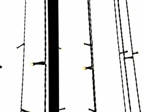 NEXOS Karácsonyi dísz világos piramis 240 cm meleg fehér