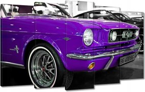 Képek 100x60 Lila Ford Mustang