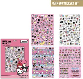 Hello Kitty Friends matrica szett 300 db-os