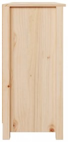 tömör fenyőfa tálalószekrény 100 x 35 x 74 cm
