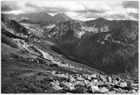 Poszterek 185x125 Tátra Lengyel hegyek Kilátás