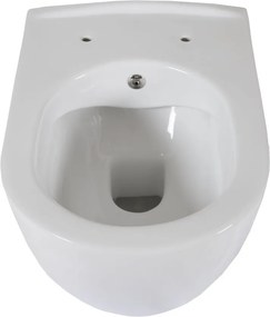 CeraStyle CITY fali WC - BEÉPÍTETT bidé funkcióval - rimless - perem nélküli - 53 cm