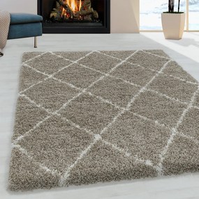 Világosbarna szőnyeg 120x170 cm Alvor – Ayyildiz Carpets