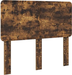 vidaXL Fejtámla Füstölt tölgy 135 cm Faanyag