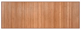 négyszögletű természetes bambusz szőnyeg 70 x 200 cm