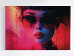 Canvas Vászonkép Női Portré Glamour Fashion Neon Urban 60x40