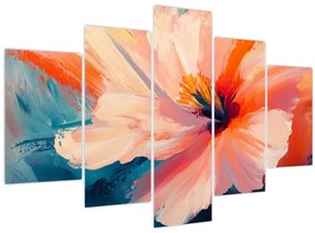 Kép - Festett virág (150x105 cm)