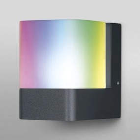 Ledvance - LED RGB kültéri fali lámpa SMART + CUBE LED / 9,5W / 230V IP44 Wi-Fi