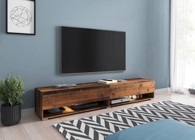 TV asztal/szekrény Aldesia 180 (old style)  (RGB LED világítás színes). 1053719