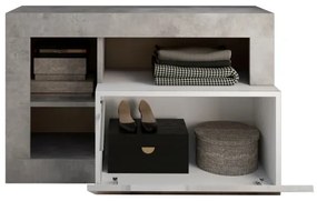 Pad LENOR fehér/szürke beton