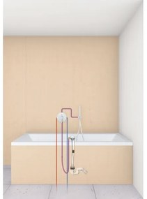 GROHE 28990000 -Kádfeltöltő-, leeresztő- és túlfolyó szerelvény TALENTOFILL króm