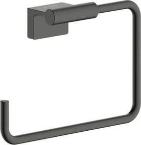 Hansgrohe AddStoris S törülközőtartó csiszolt fekete króm színű 41784340