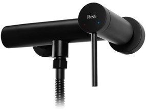 Zuhanycsaptelep REA Clif Black Matt