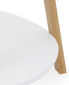 Autronic DR-N1004 WT Fa állvány fehér, 40 x 174 cm