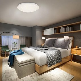 Brilo - LED Dimmelhető mennyezeti lámpa STARRY SKY LED/22W/230V 3000-6000K + távirányító