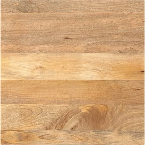 vidaXL tömör mangófa négyzet alakú asztallap 70 x 70 x 3,8 cm