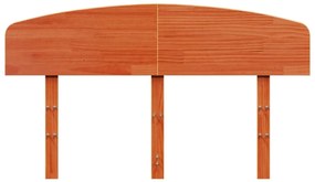 viaszbarna tömör fenyőfa fejtámla 120 cm