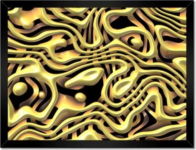 Poszterek keretben 40x30 Arany