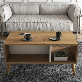 Exxen Oak and White konferenciaasztal