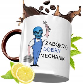 Bordó Bögre Szerelőnek Születésnapi Ajándék fényképes nyomtatással