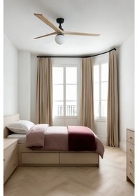 FARO 34282WT-11L KLIML mennyezeti ventilátor 1xE27/15W/230V fenyő/fekete, 150 cm