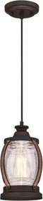 Westinghouse 6361740 - Kábelre függesztett lámpa CANYON 1xE27/60W/230V átmérő 19 cm