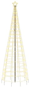 meleg fehér LED karácsonyfa tüskékkel 570 LED 300 cm