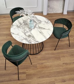 Brodway étkezőasztal fehér 110cm