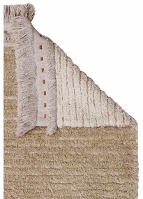 Bézs pamut szőnyeg 140x200 cm Duetto Sage – Lorena Canals