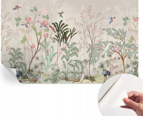 Dekoratív öntapadós fotótapéta irodába Trópusi oázis 416x254 cm