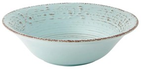 Világoskék agyagkerámia mélytányér ø 24 cm Serendipity – Brandani
