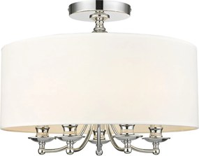 Abu Dhabi chrome-white C05428CH-WH Cosmo Light