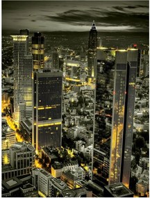 Fotótapéta város éjszaka ég fotótapéta 206 x 275