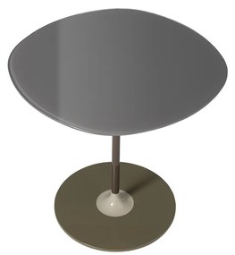 Oldalasztal THIERRY, többféle változat - Kartell szín: szürke, magasság: 45 cm