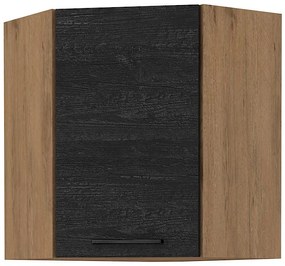 Felső konyhaszekrény Virion 60 x 60 GN-72 1F (45°) (lancelot tölgy + sötét fa). 1046321