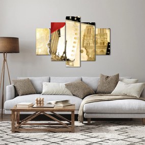 Kép - Párizs emlékei (150x105 cm)