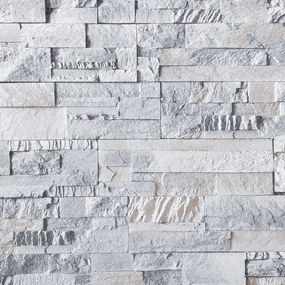 szürke és barna kőhatású nem szőtt 3D tapéta 10 x 0,53 m