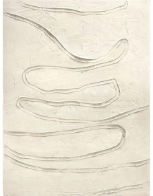 Kézzel festett kép 88x118 cm Track The Line – Malerifabrikken