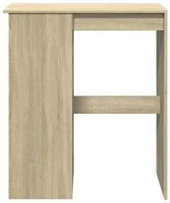 sonoma tölgy szerelt fa bárasztal tárolókkal 90x47,5x103,5 cm